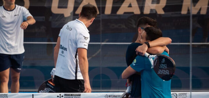 Aris Patiniotis e David Gala, Padel