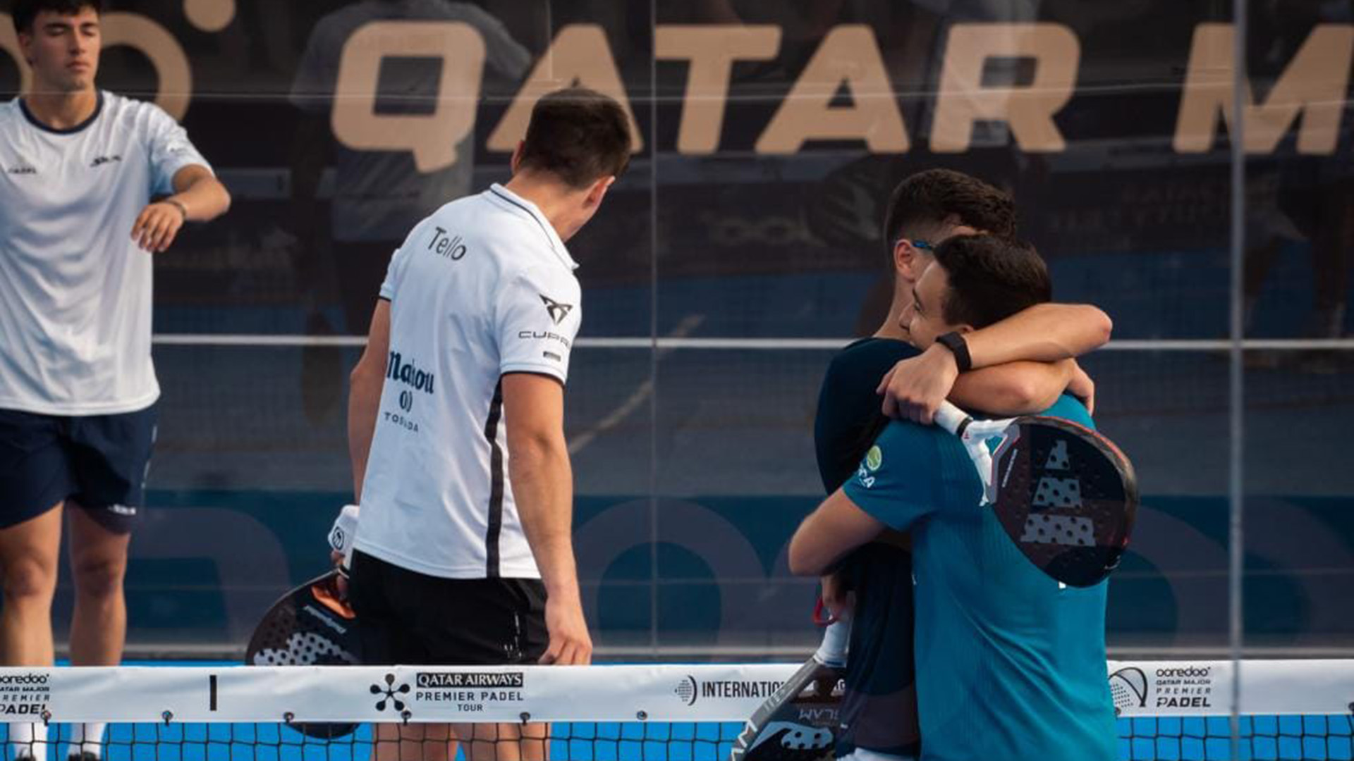 Aris Patiniotis e David Gala, Padel