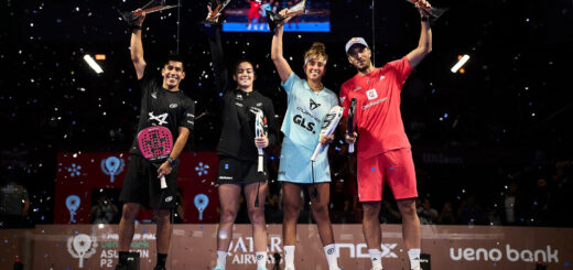 Bea Gonzalez, claudia Fernandez, Ale Galan, Fede Chingotto, Padel