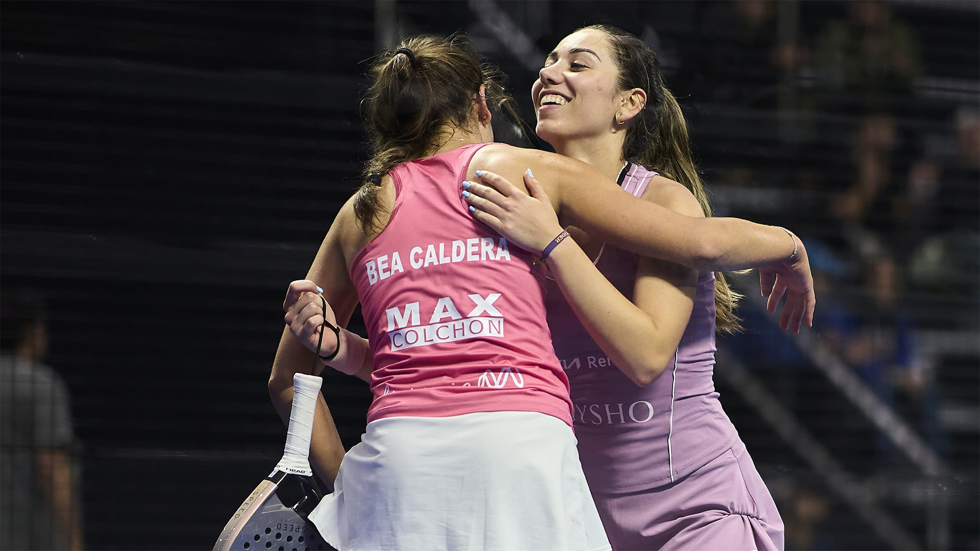 Bea Caldera, Carmen Goenaga, Padel