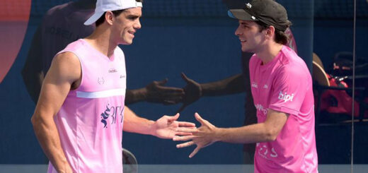 Lebron e Stupaczuk, Padel