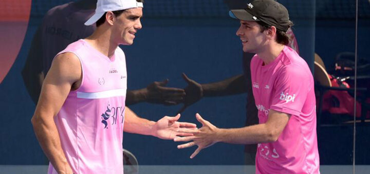 Lebron e Stupaczuk, Padel