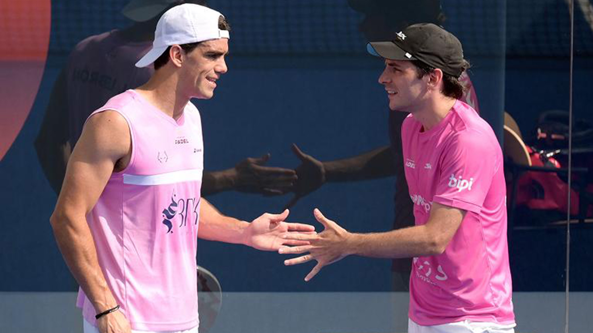 Lebron e Stupaczuk, Padel