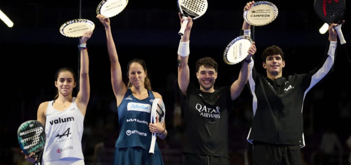 Fernandez, Triay, Coello Tapia, Valladolid, Padel