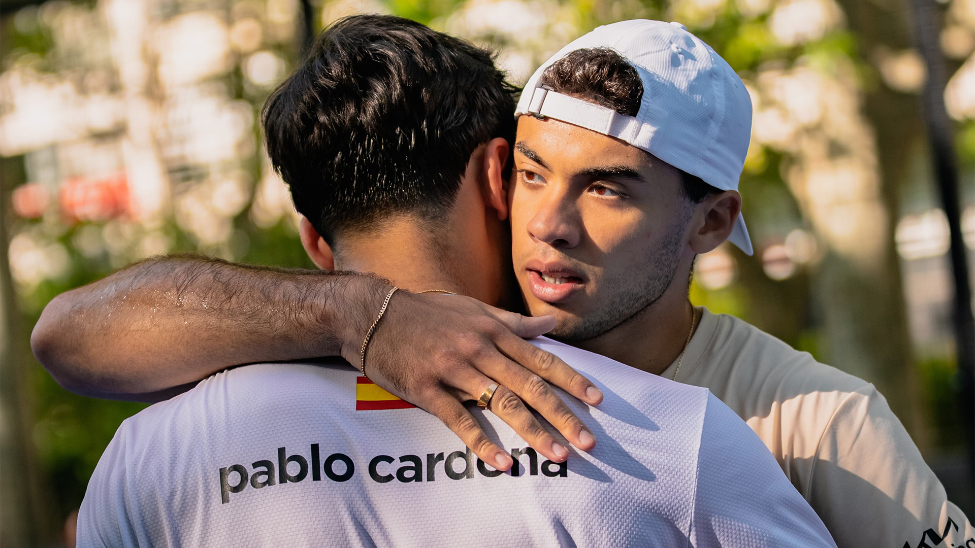 Cardona e Augsburger, Padel