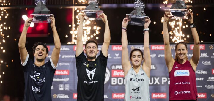 Coki Nieto, Jon Sanz, Claudia Fernandez, Triay, Padel