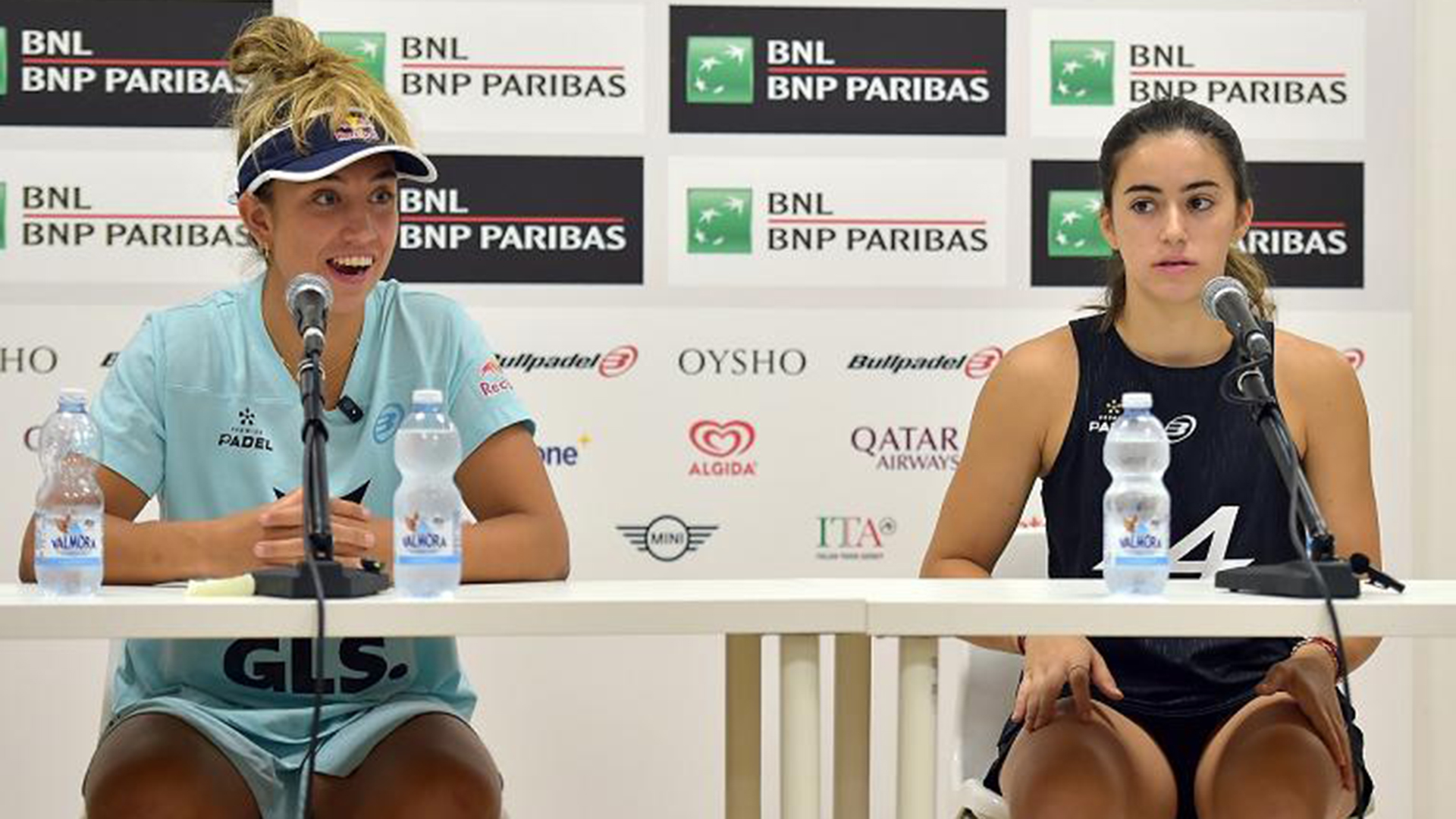 Bea Gonzalez e Claudia Fernandez, Padel