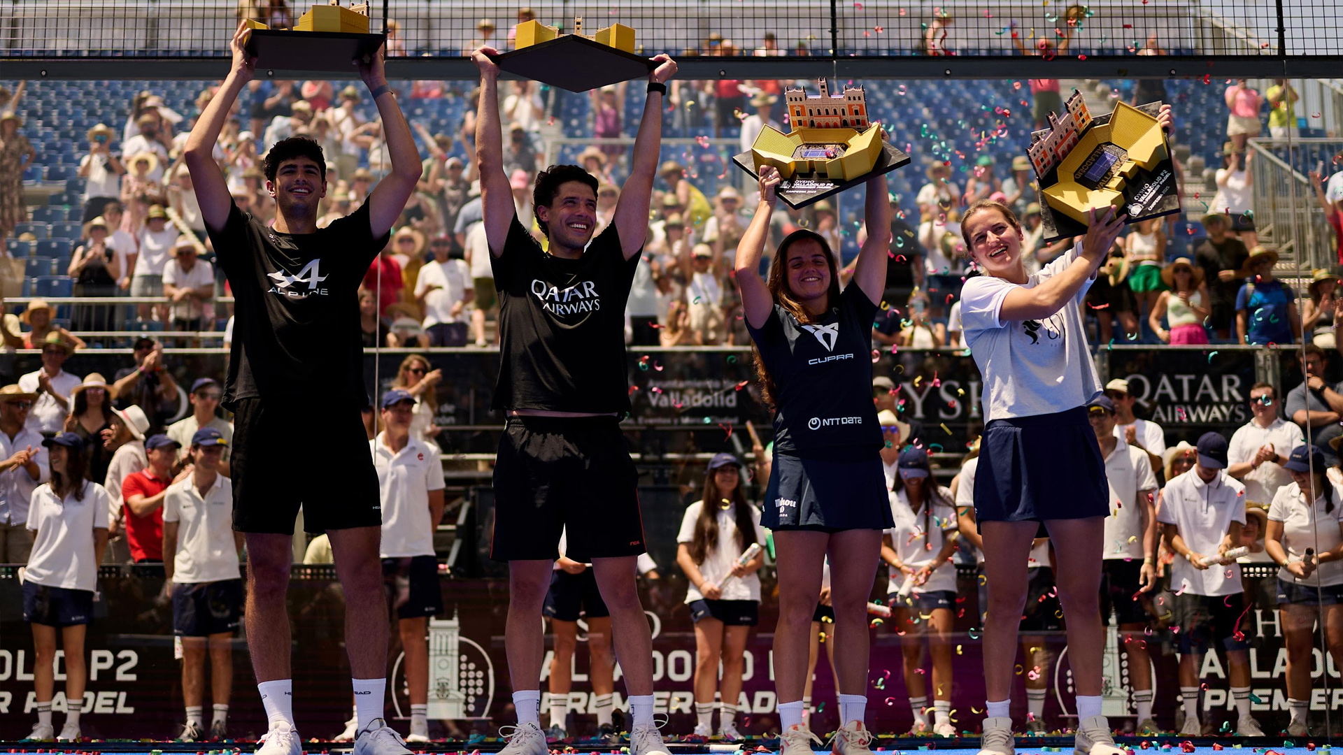 Coello, Tapia, Josemaria, Sanchez, Padel