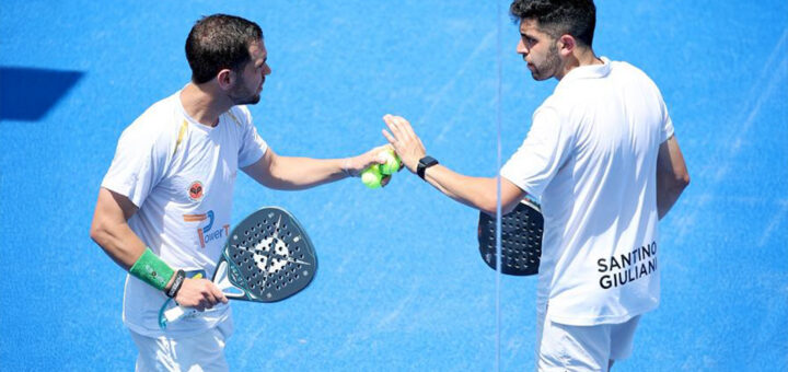 Alessandro Tinti e Santino Giuliani, Padel
