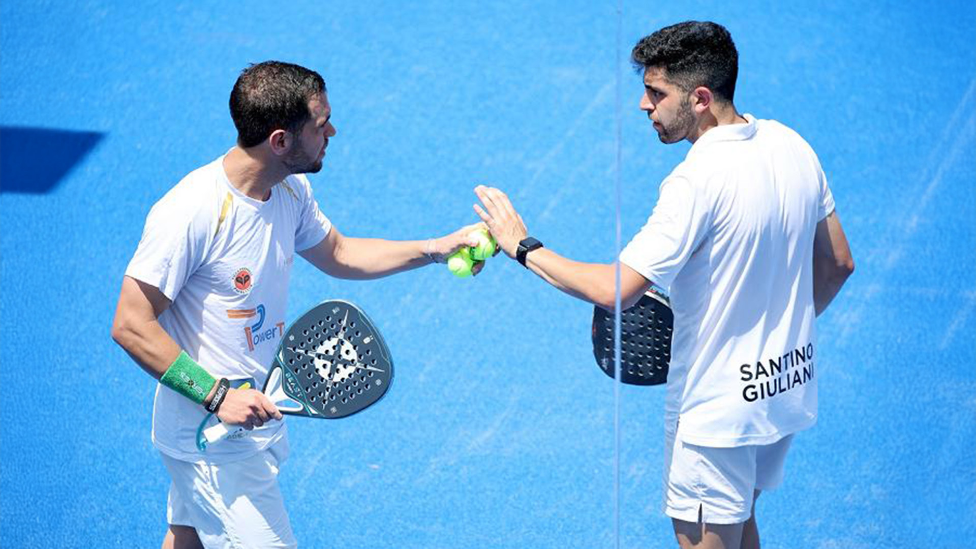 Alessandro Tinti e Santino Giuliani, Padel