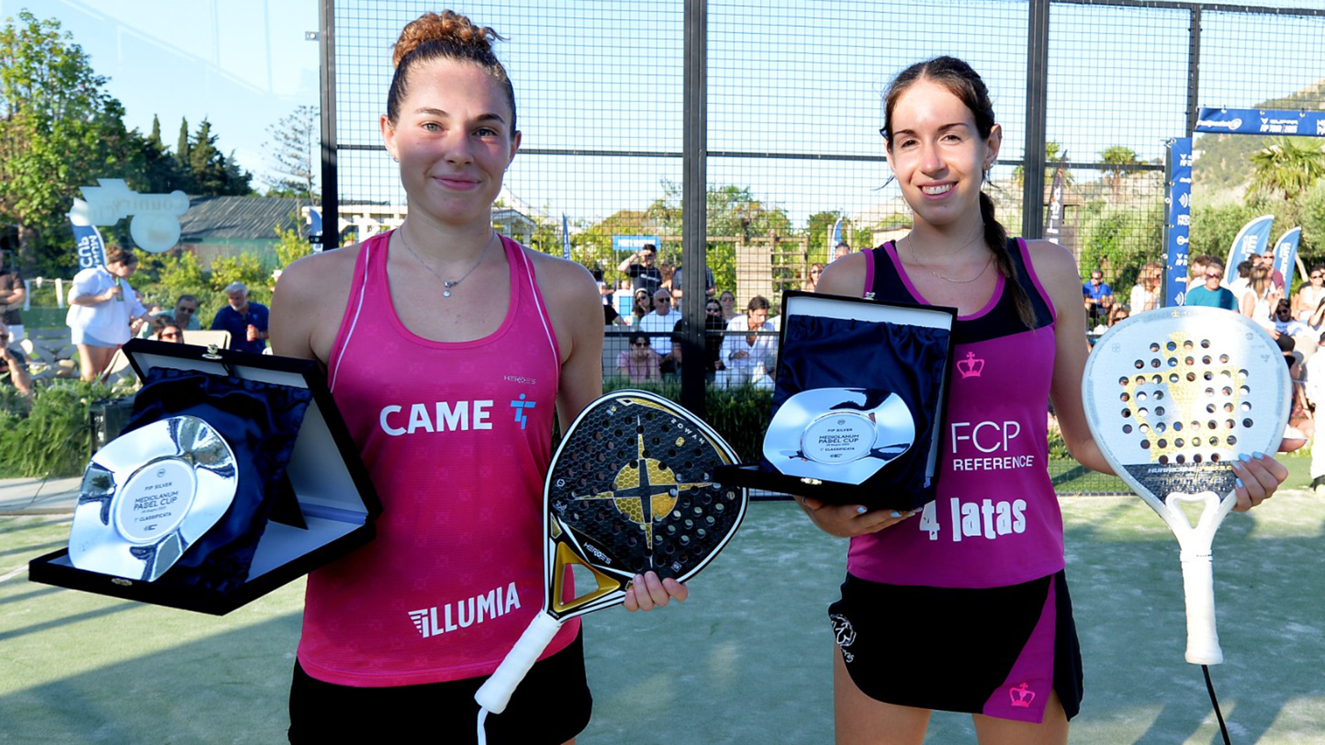 Giulia Dal Pozzo e Anna Ortiz, Padel