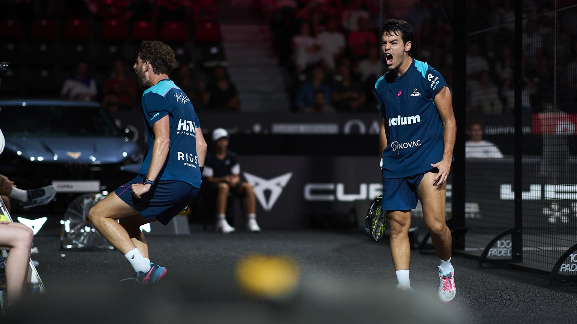 Yanguas e Coki Nieto, Padel
