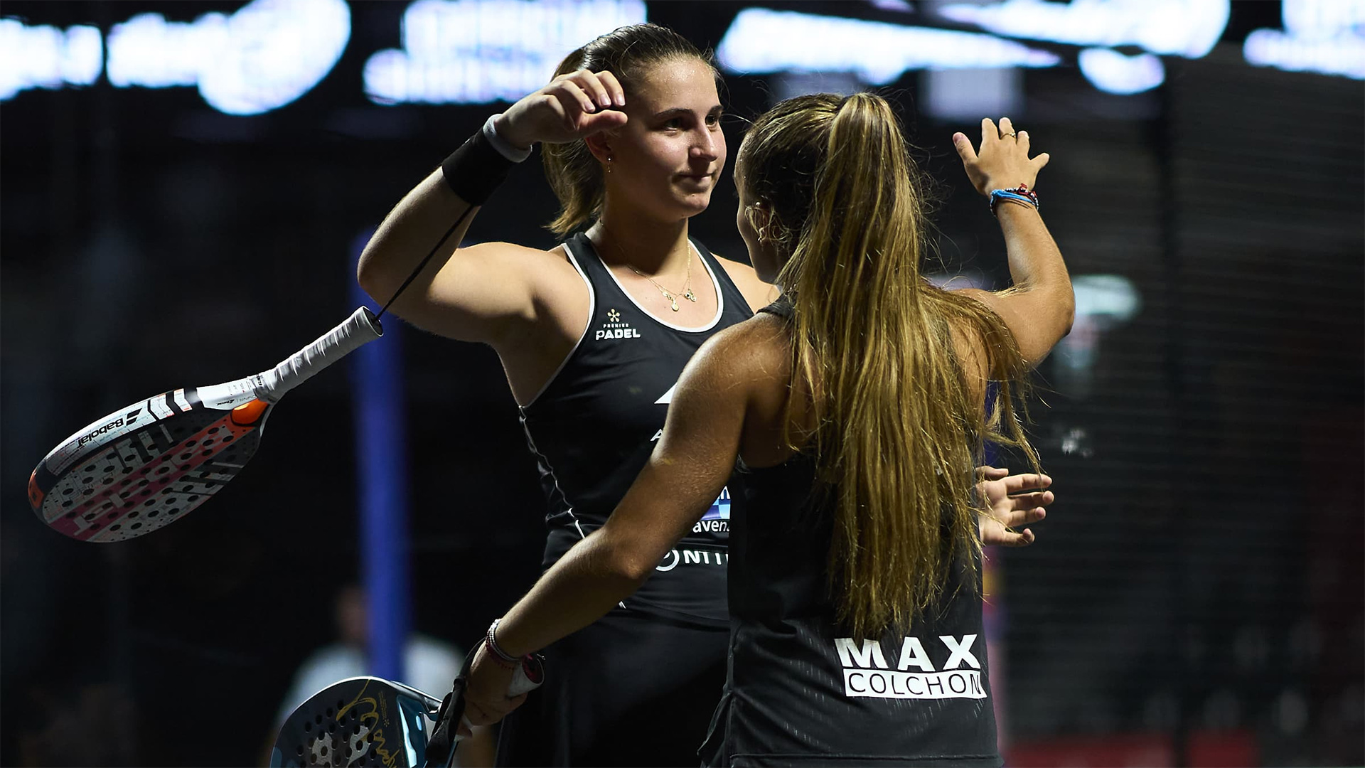Alonso e Claudia Jensen, Padel