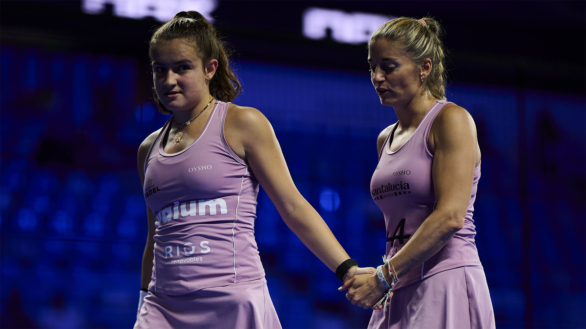 Martina Calvo e Ale Salazar, Padel